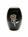 Pearl Rose Black Urn